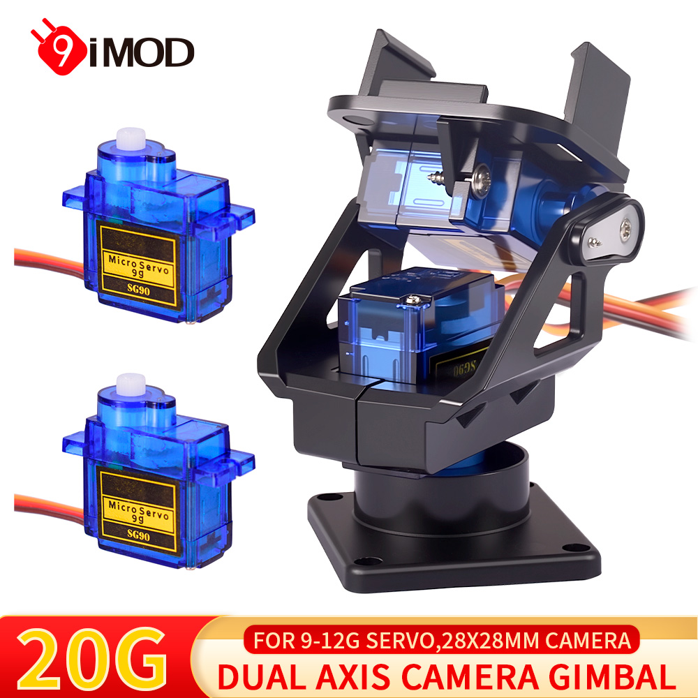 Pan Tilt Bracket - 9IMOD Mini Kamera Platformu 20G FPV