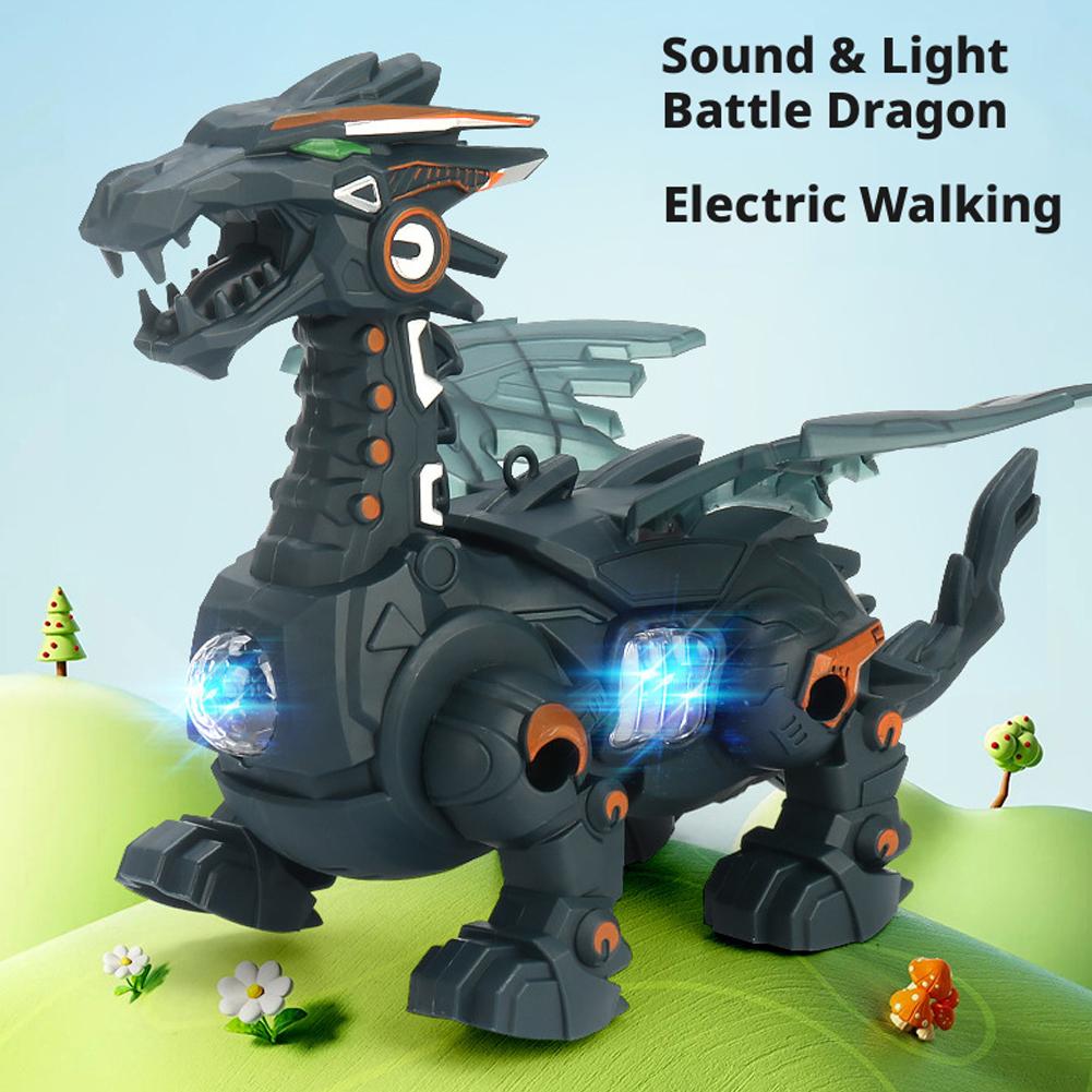 Line Follower Robot - Mekanik Dinozor Oyuncak Elektrikli Yürüyen Robot
