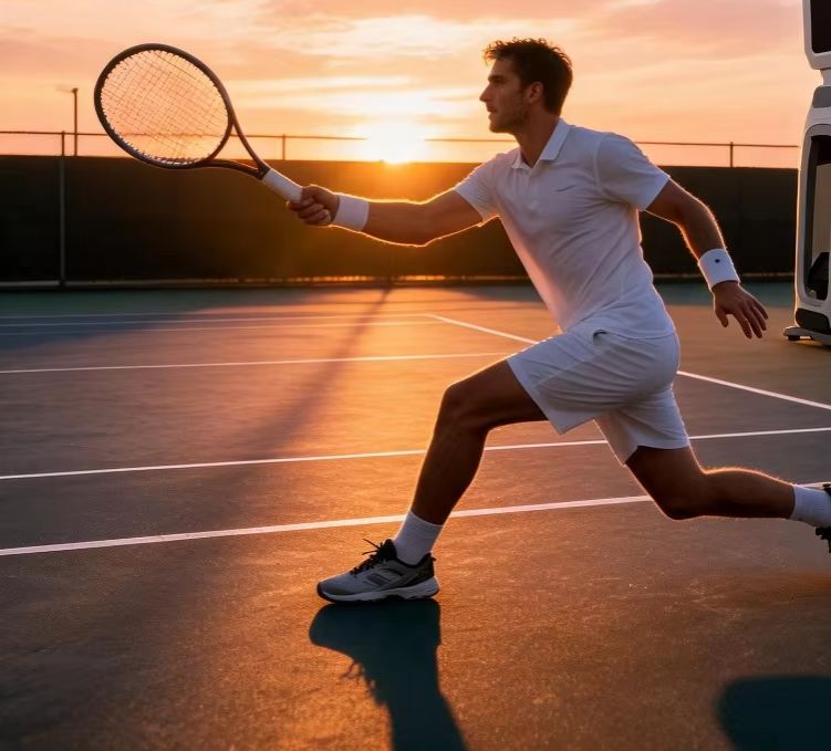 Robot Track - 2026 Yeni Tasarım AI Tenniix Tenis
