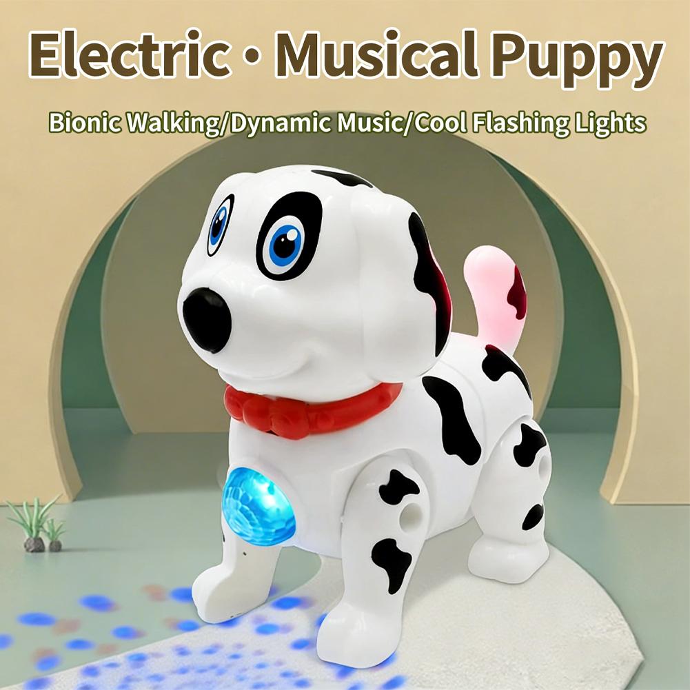 Line Follower Robot - Elektrikli Yürüyen Robot Köpek Oyuncak Çekme
