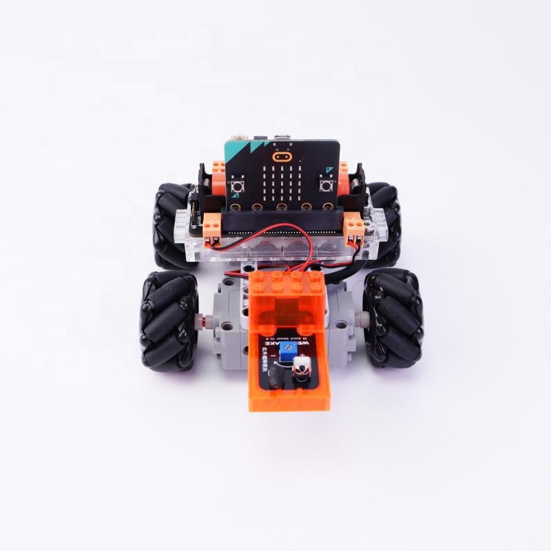 Microbit Robot - Weeebot Üreticisi 4 Tekerlekten Çekişli Micro