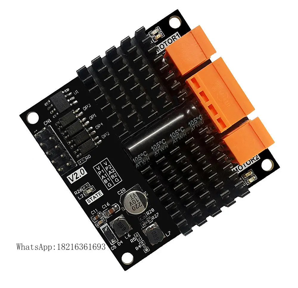L298N Module - 12V 24V 12A Çift Kanallı DC
