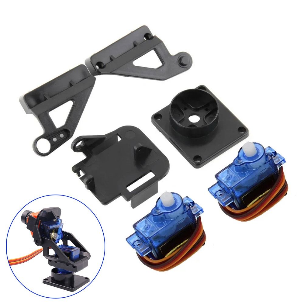 Pan Tilt Bracket - SG90 mgmg9 g direksiyon dişli Pan