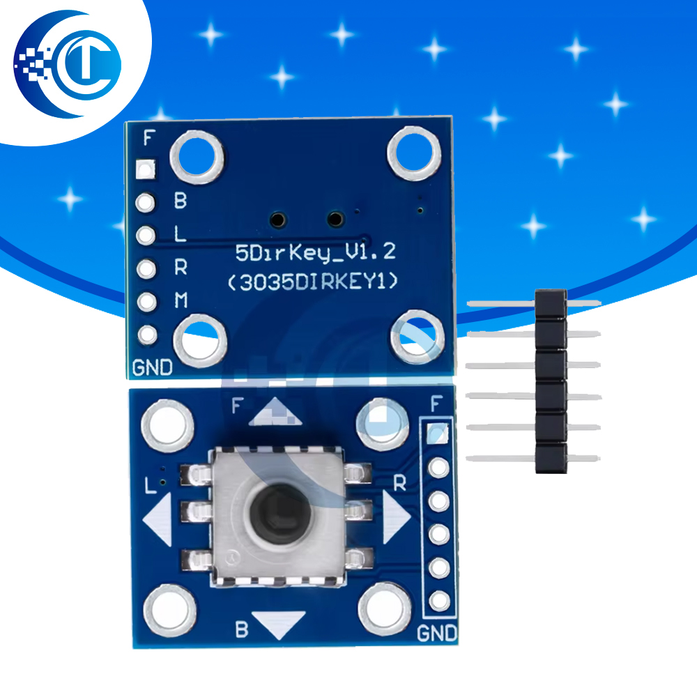Stm32 Robot - 5D Joystick ile 5 Yollu Navigasyon