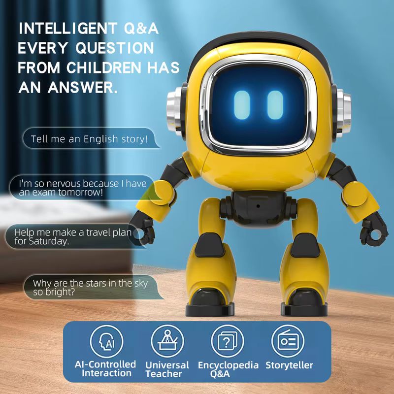 Ros Robot - AI Akıllı Robot Oyuncak, Çok Dilli