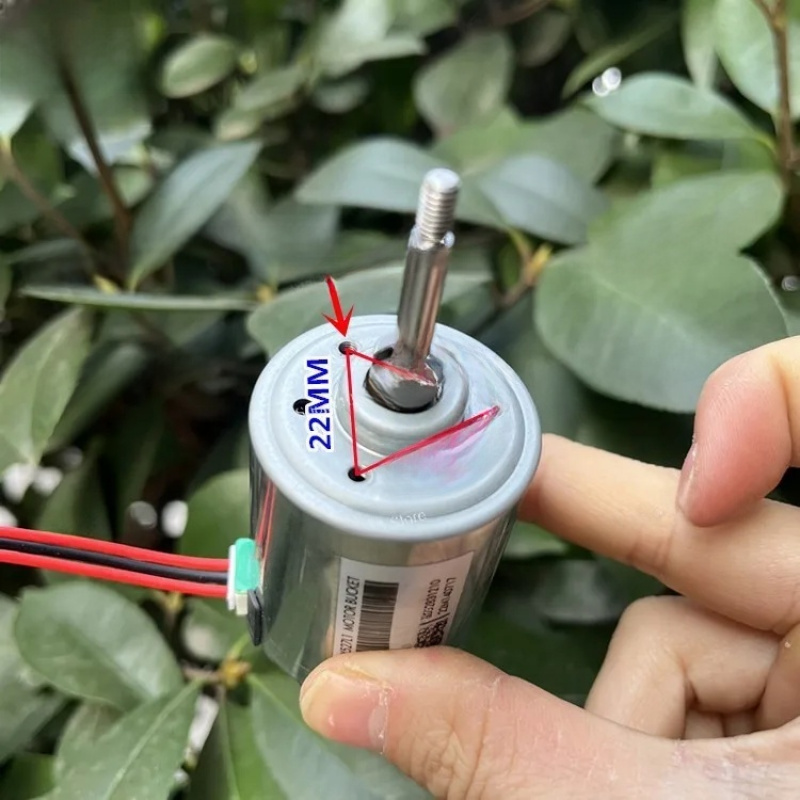 Robot Car Kit - Yüksek Hızlı Küçük Fırçasız Motor, Yüksek
