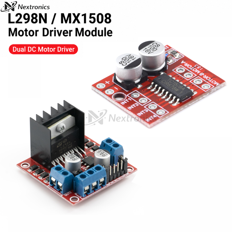 L298N Module - 1/3 adet MX1508 TC1508 DC Motor