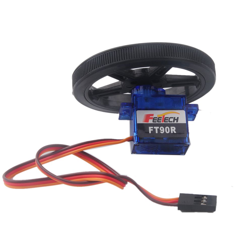 Microbit Robot - 100 adet Feetech FT90R-C002 3V mikro