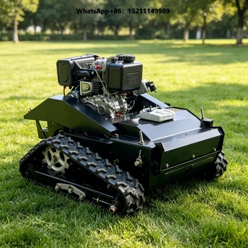Robot Track - Makaralı Bıçaklı Çim Biçme Makinesi 4