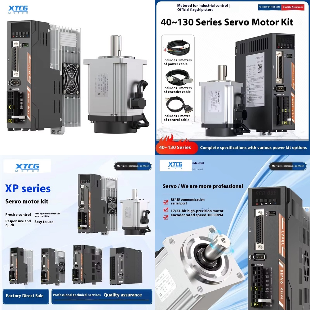 Servo Kit - TengFei Yüksek Performanslı AC Servo Motor