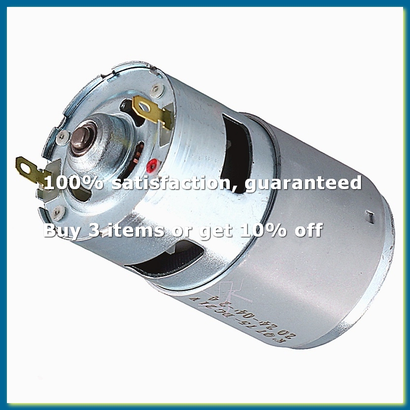 Dc Motor - 775 DC 21V Küçük Fırçalı Motor