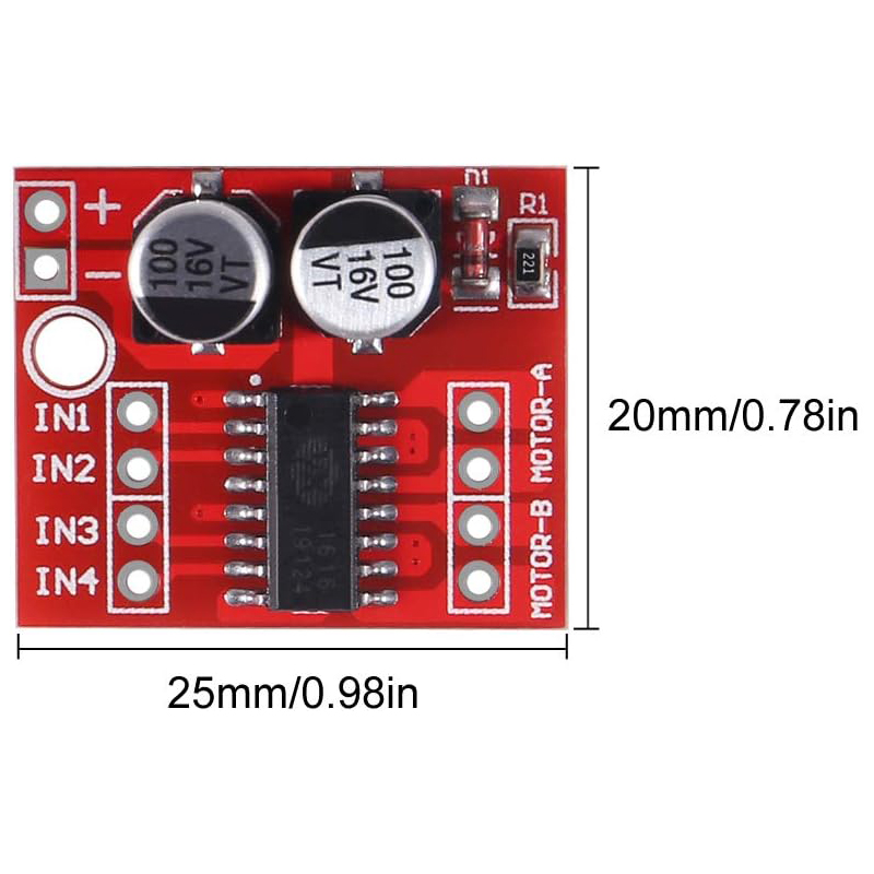 4/10 adet MX1508 DC Motor Sürü - L298N Module incelemesi ve fiyatı