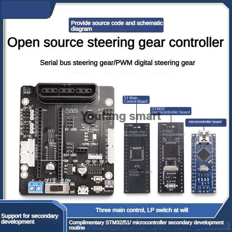 6 Kanallı PWM Servo ve 4 Kanal - Robot Arm Kit incelemesi ve fiyatı