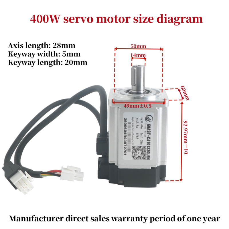 Servo Motor Kiti, Hız 3000rpm, - Servo Kit incelemesi ve fiyatı