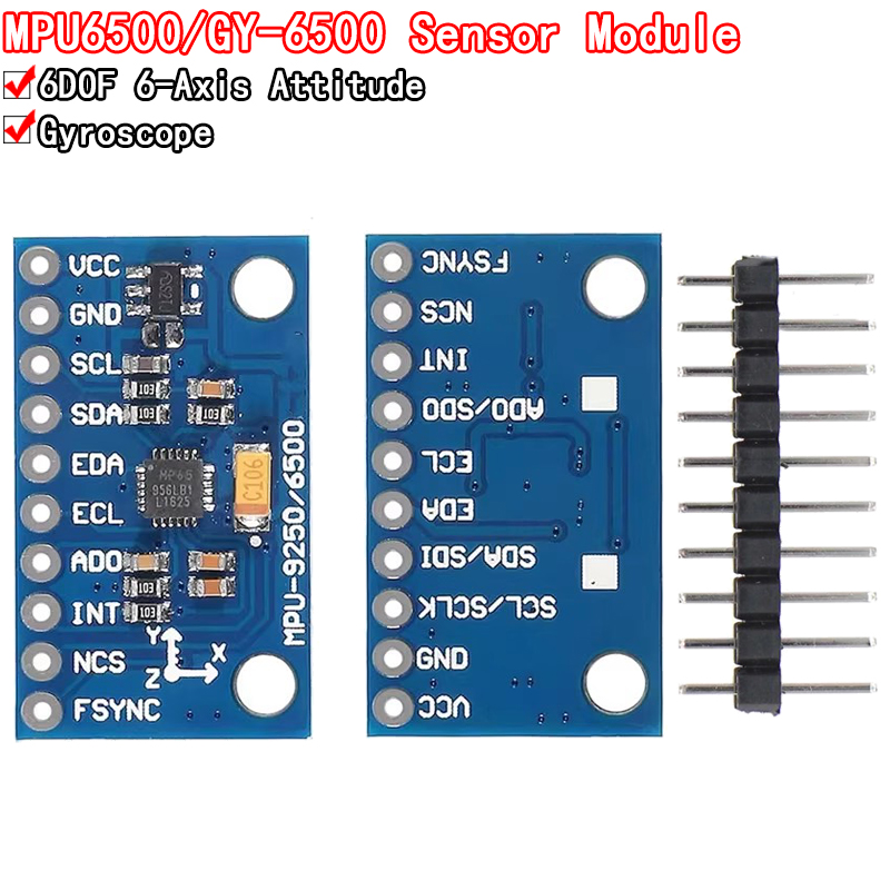 IIC I2C SPI MPU6500 MPU-6500 6 - Accelerometer Mpu6050 incelemesi ve fiyatı