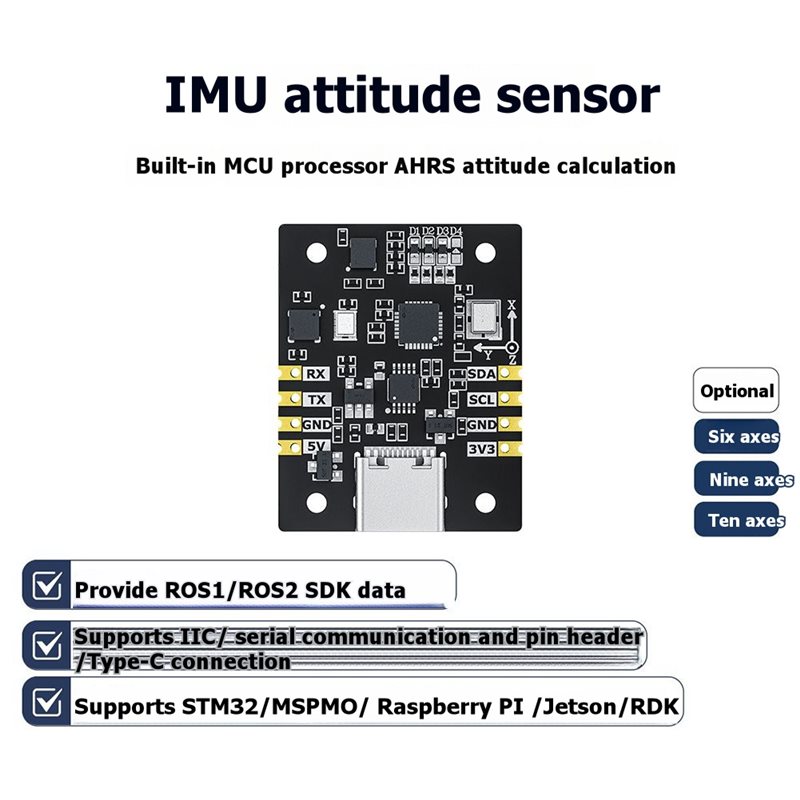 B92B 10 Eksenli IMU Sensör Mod - Stm32 Robot incelemesi ve fiyatı