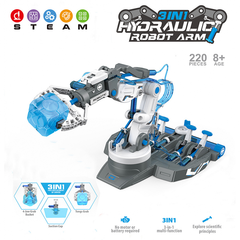 DIY monte hidrolik mekanik kol - Robot Arm Metal incelemesi ve fiyatı