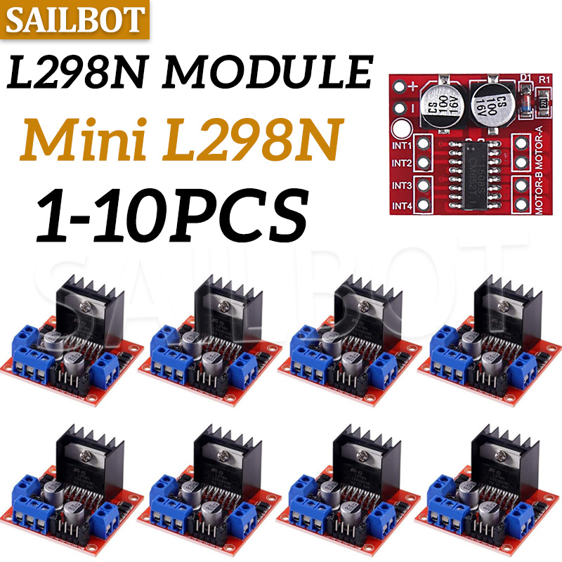 1/5/10 adet L298N DC Motor sür - L298N Module incelemesi ve fiyatı