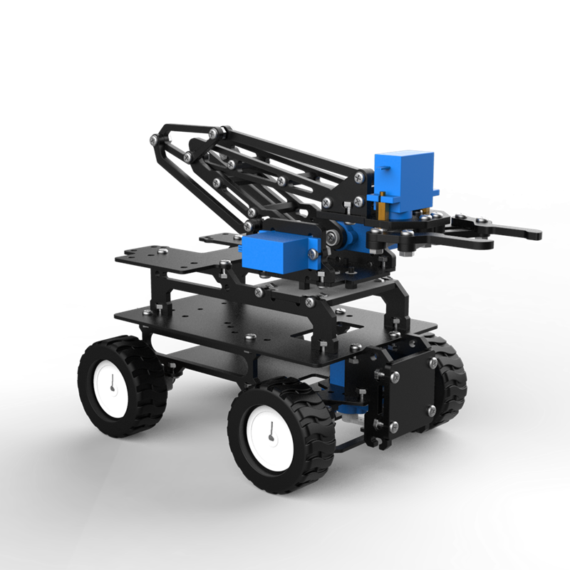Akrilik 4WD Robot Araba Motoru - Robot Arm Kit incelemesi ve fiyatı