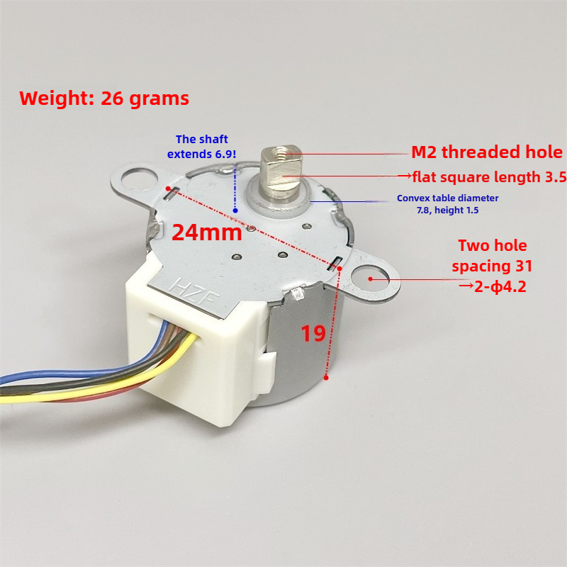 24BYJ48 DC 5 V Step Motor Çift - Dc Motor incelemesi ve fiyatı