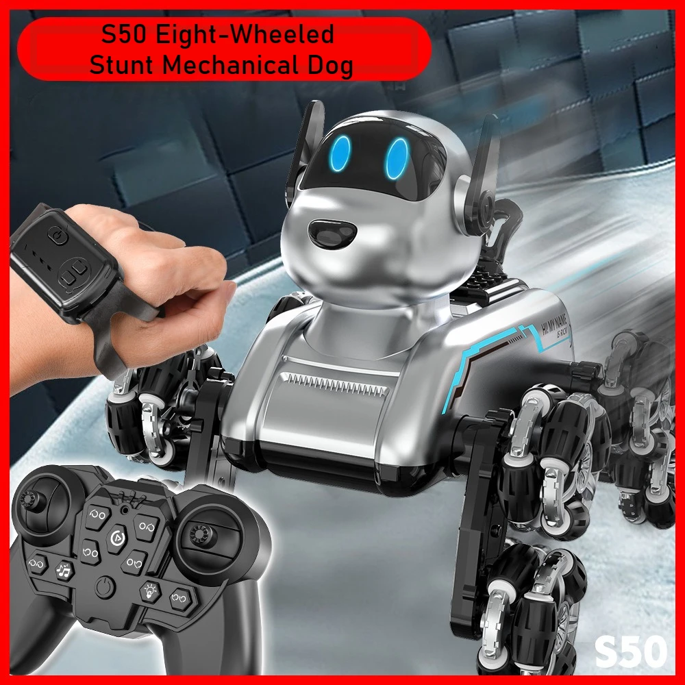 S50 Akıllı Robot Köpek Hareket - Robot Wheel incelemesi ve fiyatı