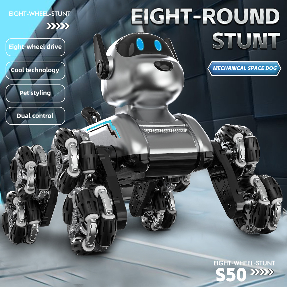 S50 Akıllı Robot Köpek Hareket - Robot Wheel incelemesi ve fiyatı