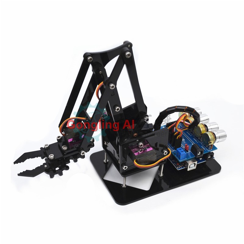 STEM 4 DOF Robot Kol Servo SG9 - Robot Arm Kit incelemesi ve fiyatı