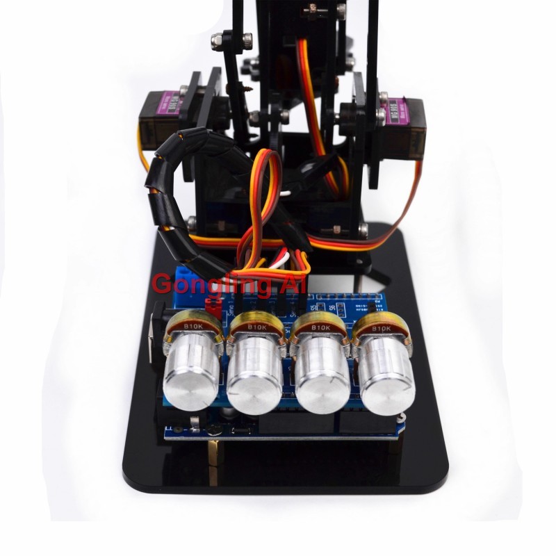 STEM 4 DOF Robot Kol Servo SG9 - Robot Arm Kit incelemesi ve fiyatı