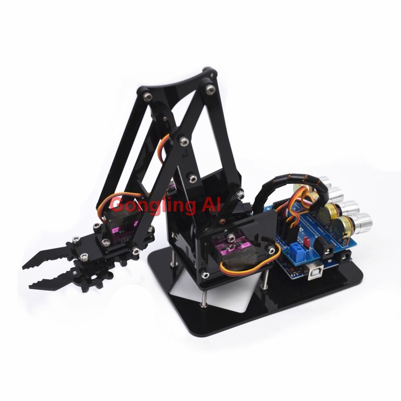 STEM 4 DOF Robot Kol Servo SG9 - Robot Arm Kit incelemesi ve fiyatı