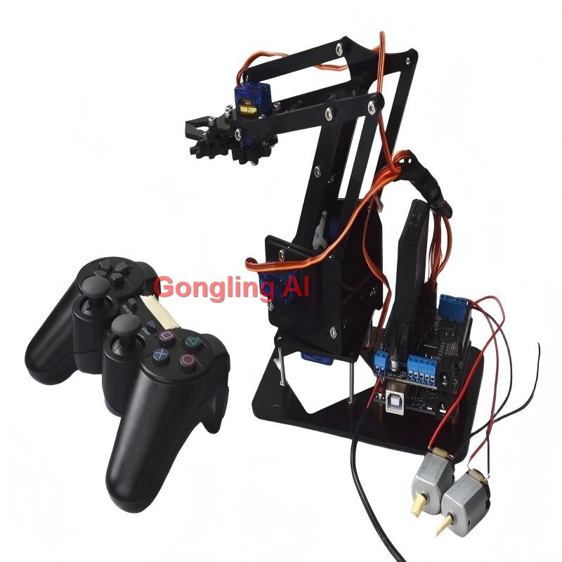 STEM 4 DOF Robot Kol Servo SG9 - Robot Arm Kit incelemesi ve fiyatı