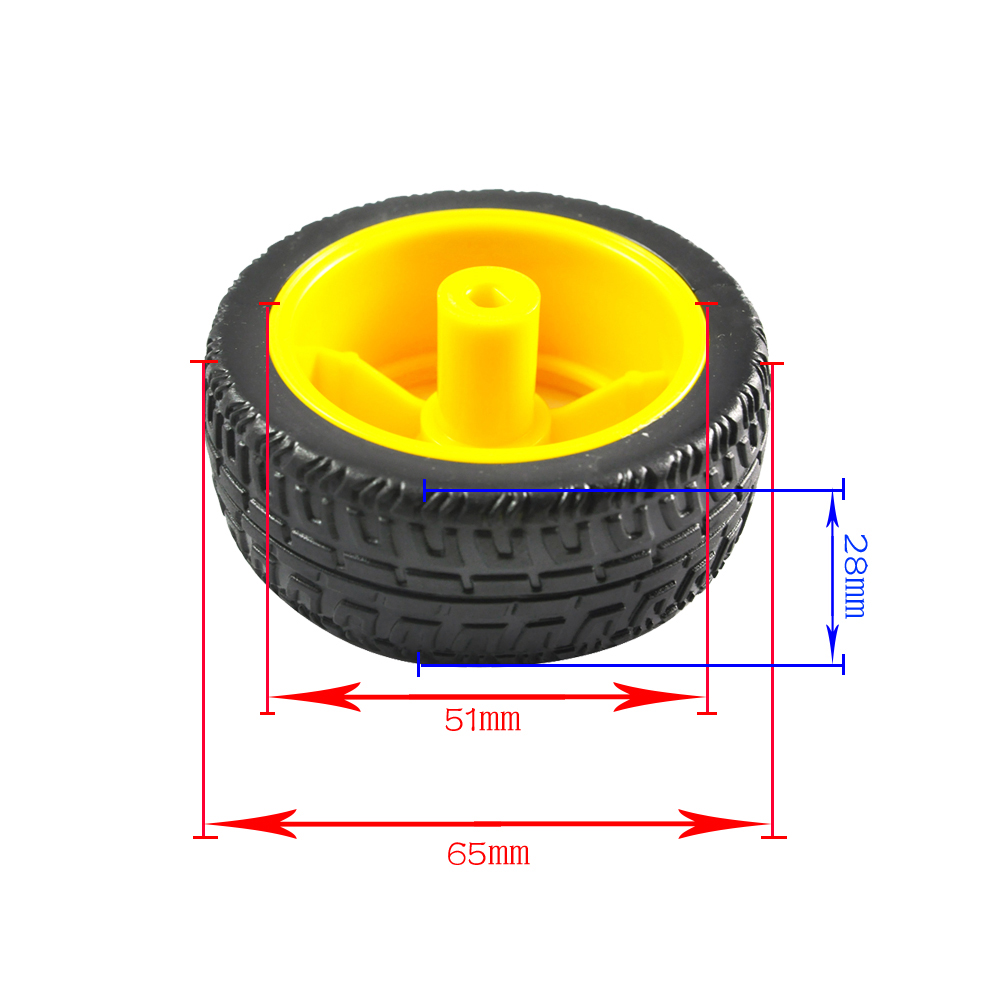 DC3-6V 1:48 şanzıman TT Motor  - Arduino Robot incelemesi ve fiyatı
