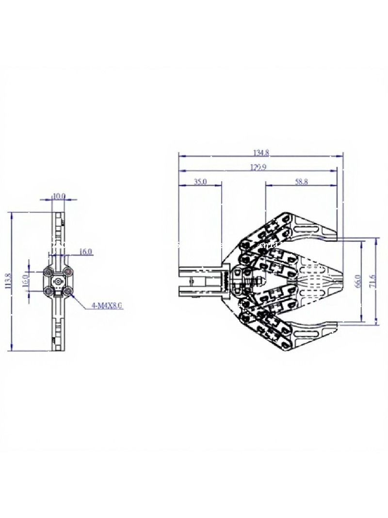 Motorlu Robotik Kol El DIY Pro - Robot Gripper Claw incelemesi ve fiyatı
