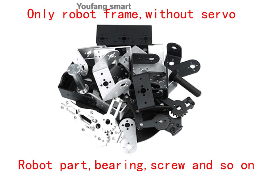12 serbestlik dereceli Servos  - Robot Arm Kit incelemesi ve fiyatı