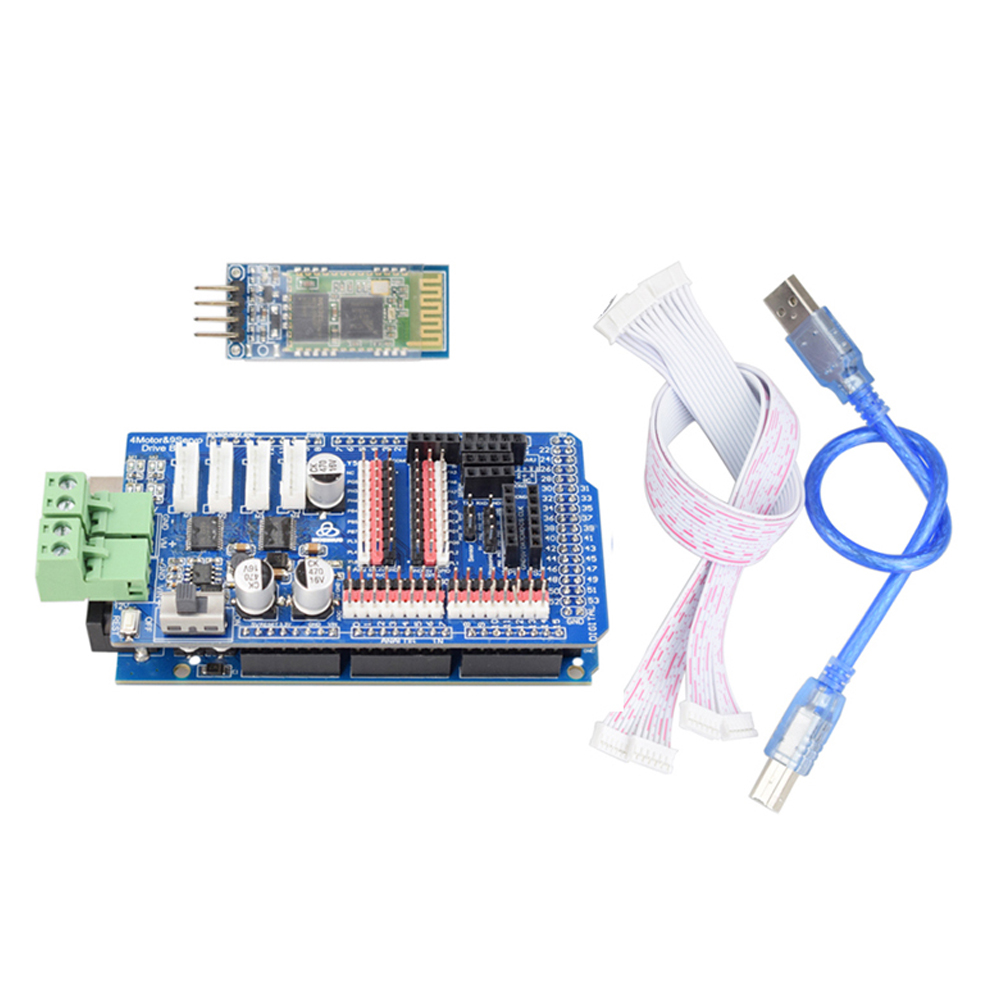 Arduino Mega2560 RC Kontrol 4W - Robot Arm Kit incelemesi ve fiyatı