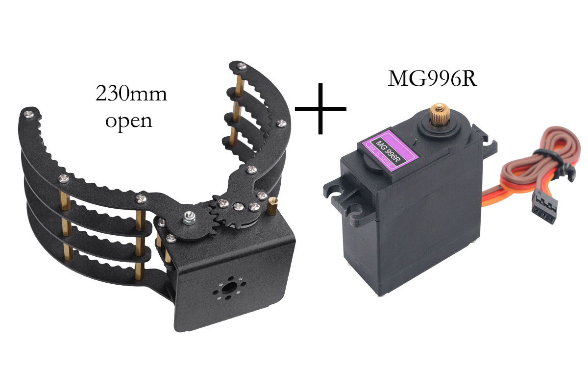 230 mm Açıklığa Sahip, MG996 D - Robot Arm Kit incelemesi ve fiyatı