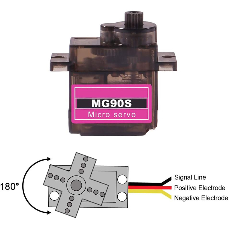 MG90S Servo 5/10/20/40 Adet Ta - Micro Servo incelemesi ve fiyatı