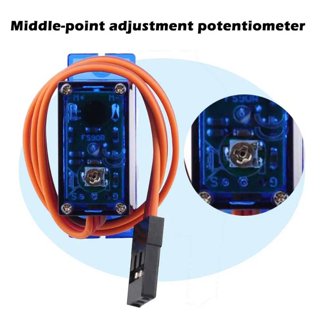 4 takım Feetech FS90R Servo 36 - Micro Servo incelemesi ve fiyatı