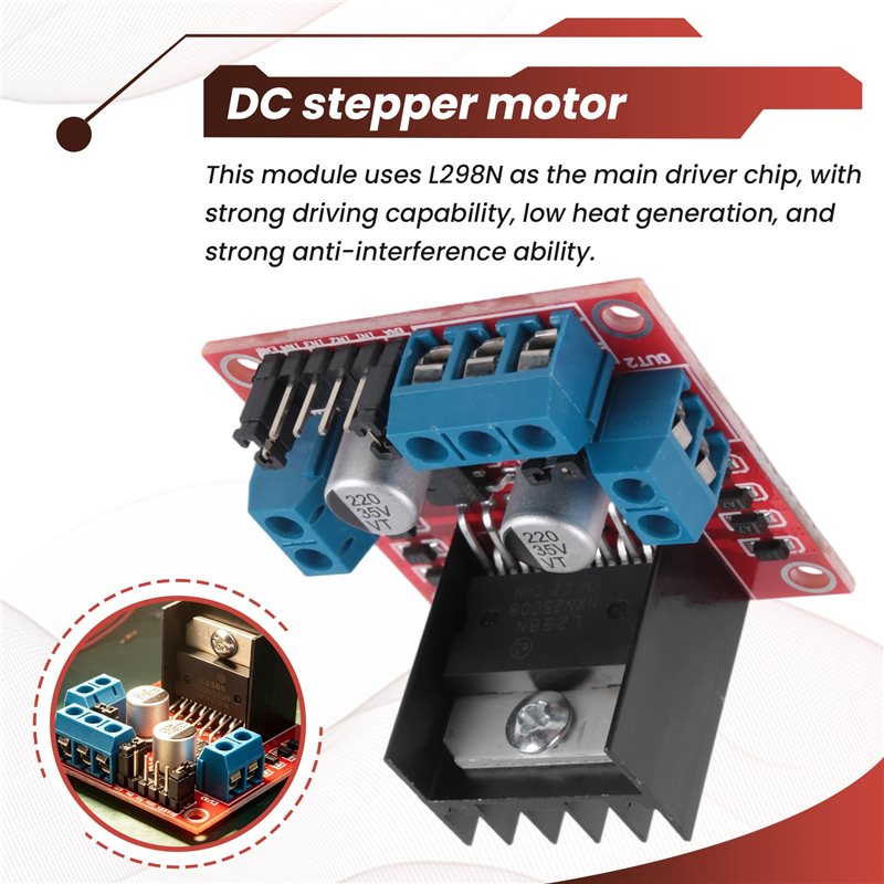 AED7-L298N Modülü Çift H-Köprü - L298N Module incelemesi ve fiyatı
